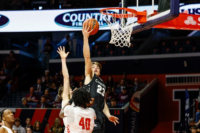 West Central Mound Meridian Illinois boys basketball March 9 2024 Nate Latsch 26706